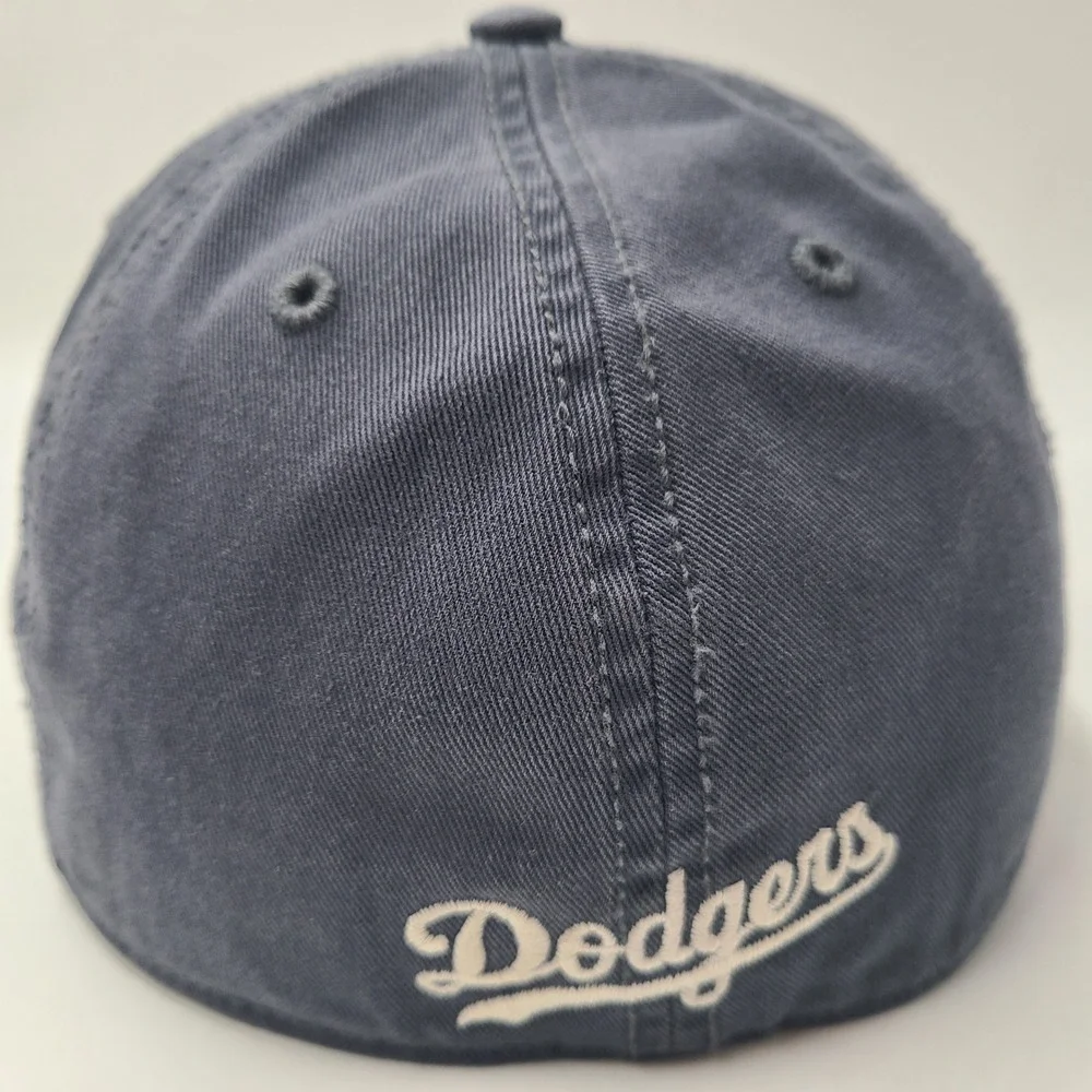 Los Angeles Dodgers Hat Fitted M 47 Brand Franchise Blue White MLB Baseball Men